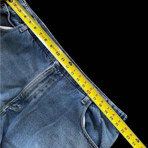 LL Bean Comfort Waist Jeans Men’s Size 42x29 Elastic Stretch Denim Cotton EUC - Picture 4 of 6